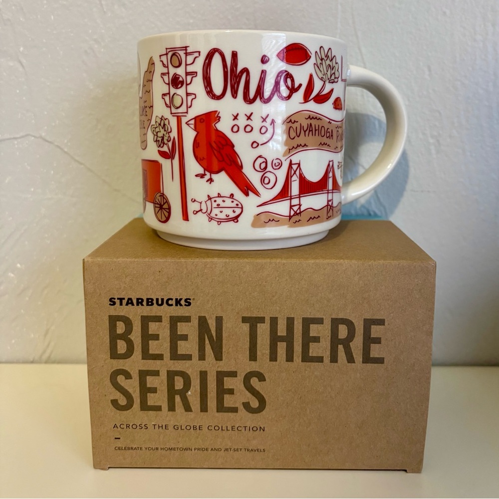 Starbucks Been There Series BTS Ohio 14oz Ceramic Coffee Mug